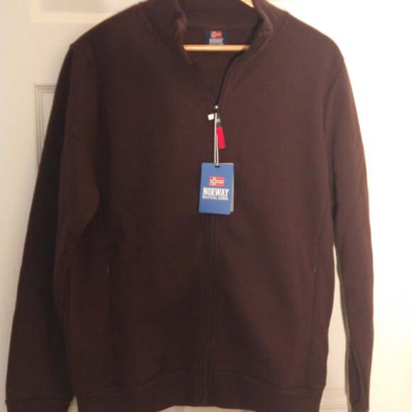 New Norway 1963 Designer Sweatsuit (Beige) Jacket (XL) Pants (L) - Picture 6 of 12